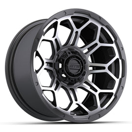 WHEEL, BRAVO 14X7, MATTE GRAY/MACH