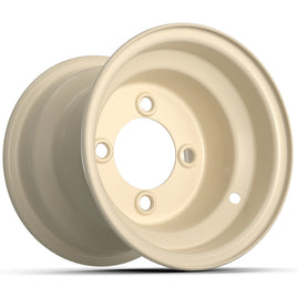 WHEEL, 8X7 STEEL, CENT YAM  IVORY