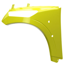 FENDER, DRIVER SIDE, COWL, STORM, NEON YELLOW