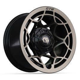 Wheel, Nexus 12x7 Black W Bronze Face