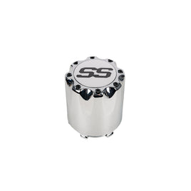 CENTER CAP, SS CHROME SNAP-IN