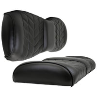 REAR SEAT CUSHIONS, AVIATOR G250/G300 BLACK