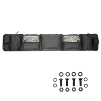 TRIPLE TRACK OVERHEAD CANVAS STORAGE SYSTEM