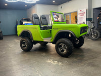 Custom 2 Passenger Gas Bronco Golf Cart