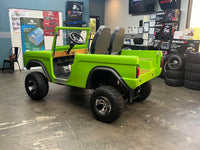 Custom 2 Passenger Gas Bronco Golf Cart