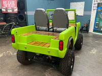 Custom 2 Passenger Gas Bronco Golf Cart