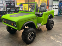 Custom 2 Passenger Gas Bronco Golf Cart