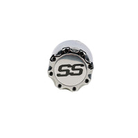 CENTER CAP, SS CHROME SNAP-IN