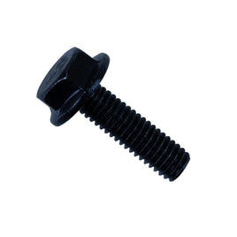 BOLT, HEX FLANGE, M6 X 20, BLACK