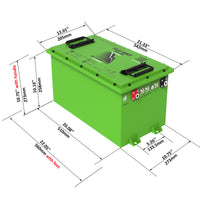 Bolt Gem Cars eL XD, eX UTV, Ambulance 74V 105AH Std