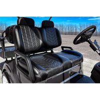 FRONT SEAT CUSHIONS, AVIATOR CC PREC/TEMPO BLACK
