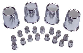 CHROME WHEEL DRESS UP KIT,YAM 12MM METRIC