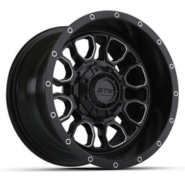 WHEEL, VOLT 14X7 BLACK W/ MACHINED FACE