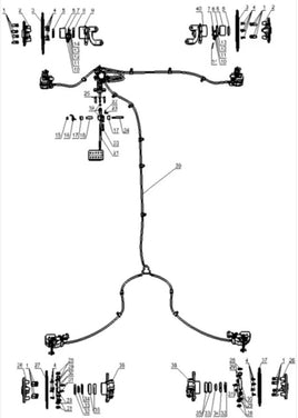 2 Passenger Kandi Cowboy E10K Braking System