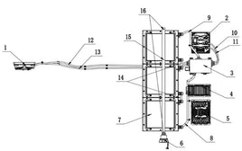 2 Passenger Kandi Cowboy E10K UTV High Voltage Switch Gear