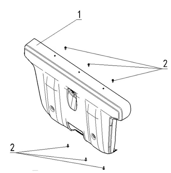 Cowboy e10K — REAR BUMPER| Canyon Lake Mobile