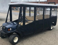 6 Passenger Track Style Golf Cart Enclosure