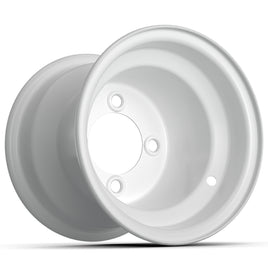 WHEEL, 8X7 STEEL, 2+5 WHITE