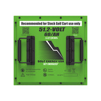 Bolt Yamaha G19-G22, 51V 60AH Heated Std