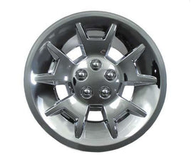 WHEEL COVER, 10" DEMON SILVER MET
