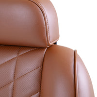 FRONT SEAT CUSHIONS, AVIATOR CC PREC/TEMPO COFFEE