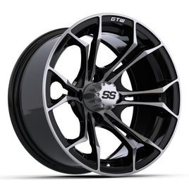 Wheel, Spyder 14x7 Mfb W/SS Cap