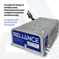 RELIANCE 50 AMP DC CONVERTER 48-12VOLTS