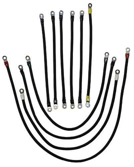 Full Set, Power Cables, 4GA, 600A, CC DS IQ 00+
