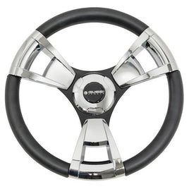 Model 13 Soft Touch Steering Wheel (Chrome)(Yamaha HUB)