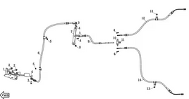 Kandi Kruiser Element OEM Parking Brake Assembly (4P)