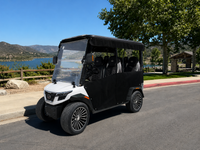 4 Passenger Track Style Golf Cart Enclosures