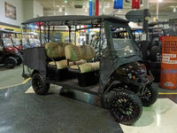 4 Passenger Hinged Sunbrella Golf Cart Enclosures
