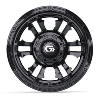 Wheel, Shogun 12x7 Gloss Black