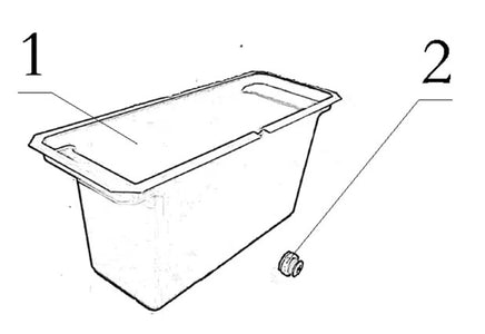 ICE BUCKET & STORAGE diagram