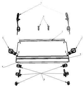 2 Passenger Kandi Cowboy E10K Accessories