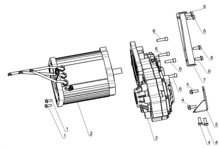 REAR POWER ASSEMBLY diagram