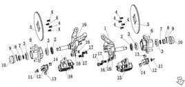 HYDRAULIC BRAKES diagram