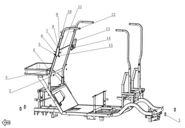 Kandi Kruiser OEM Windshield Assembly