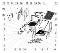 Kandi Kruiser Rear-Facing Seat Assembly