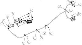 Kandi Mini Cart OEM Brake System Components