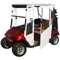 2P EZGO TXT Vinyl Hinged Golf Cart Enclosure (1994-2013)