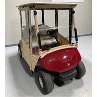 2P Yamaha Drive 1 & 2 Hinged Golf Cart Enclosure (Vinyl)