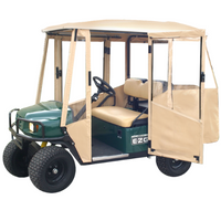 4P EZGO SPORT 2+2 Hinged Golf Cart Enclosure (Vinyl)