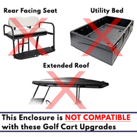 4- Sided Portable Universal Over the Top Cover (2 Passenger)