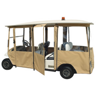6P EZGO Shuttle (Cushman) Hinged Golf Cart Enclosure (2021+)
