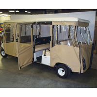 8P Club Car Villager Hinged Golf Cart Enclosure (Pre- 2022)