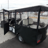 8P Yamaha Drive Hinged Golf Cart Enclosure