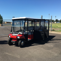 8P Club Car Transporter Hinged Golf Cart Enclosure